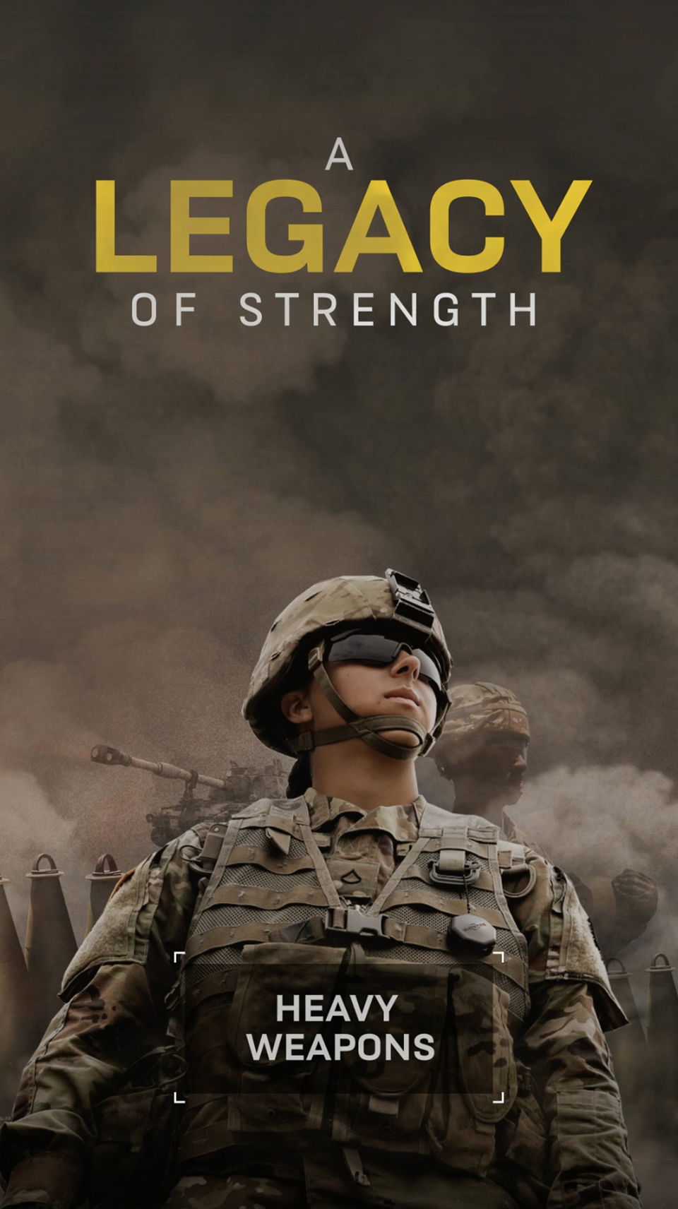 Army National Guard Legacy campaign Instagram Story