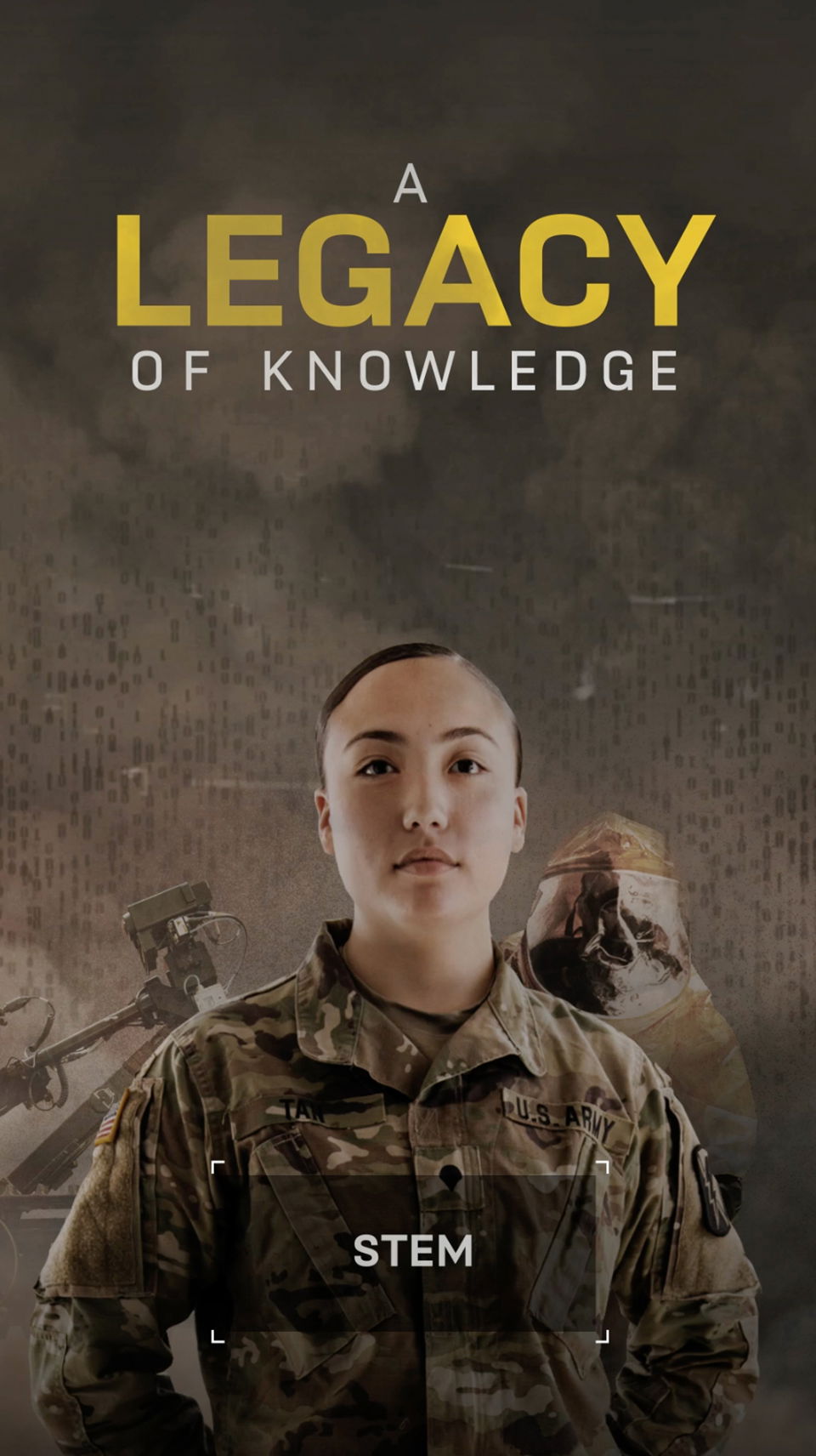 Army National Guard Legacy campaign Instagram Story