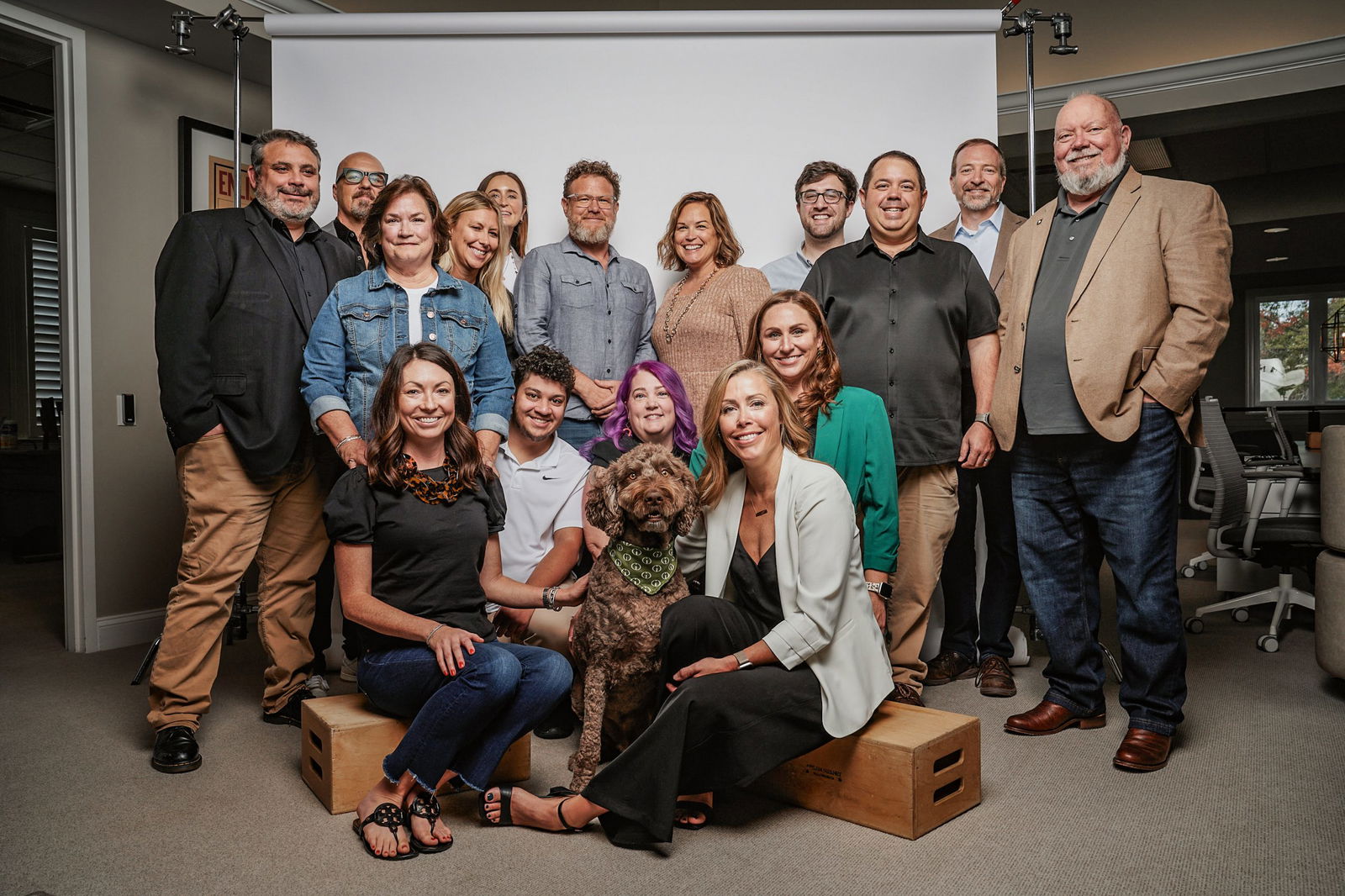 Group image of iostudio employees