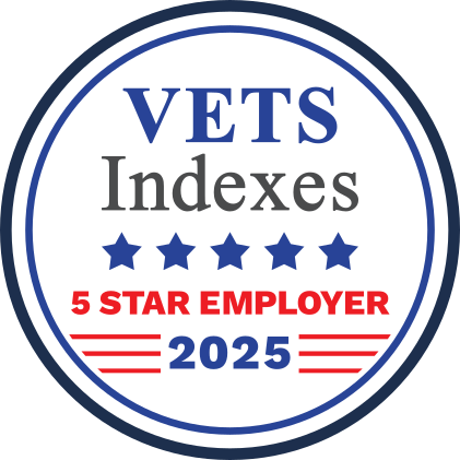 Vet 5 star employee award
